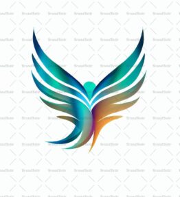 Abstrakte Vogelflügel